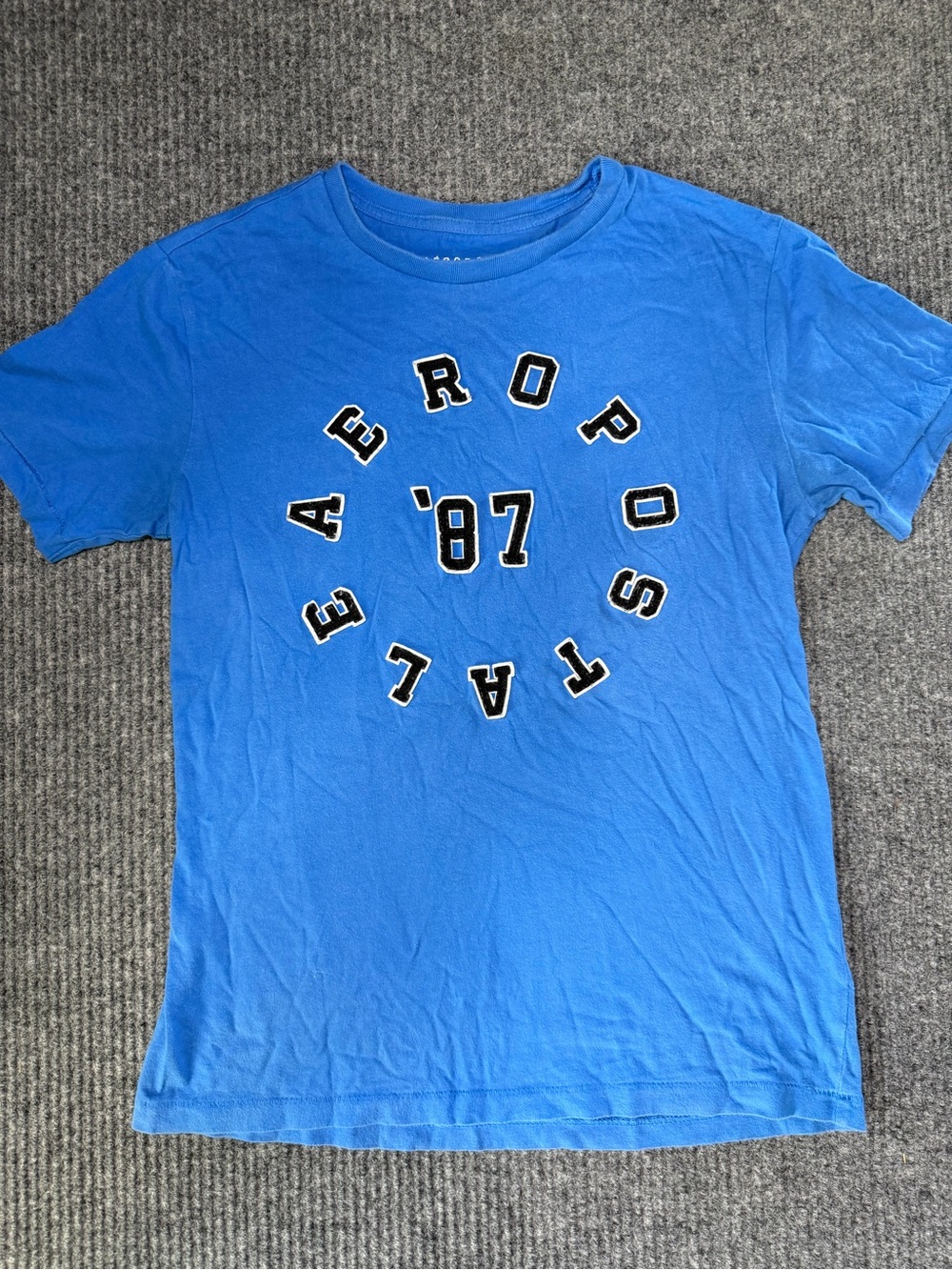 Aeropostale Women’s Blue '87 Circle Logo Tee
